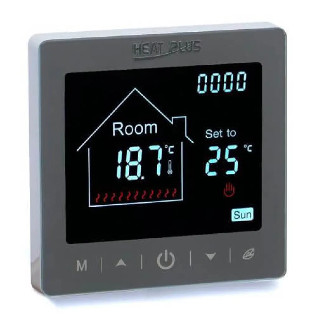 Терморегулятор Heat Plus M2-1.716S 16 A серебряный (M21716S)- Фото 2